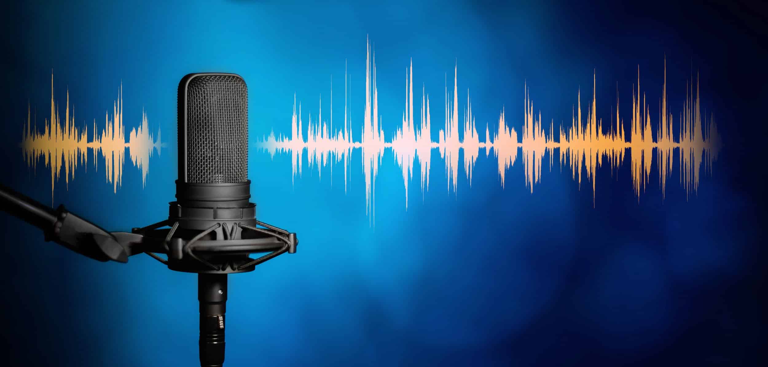 A image of studio microphone