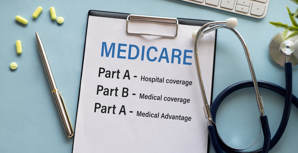 Medicare,Concept,Write,On,Medicare,Form,With,Text,Medicare,Part